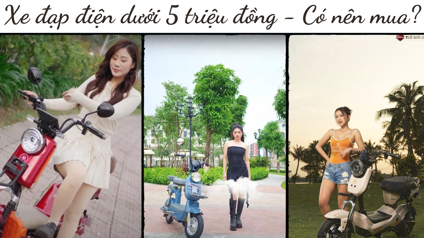 xe đạp điện dưới 5 triệu có nên mua?