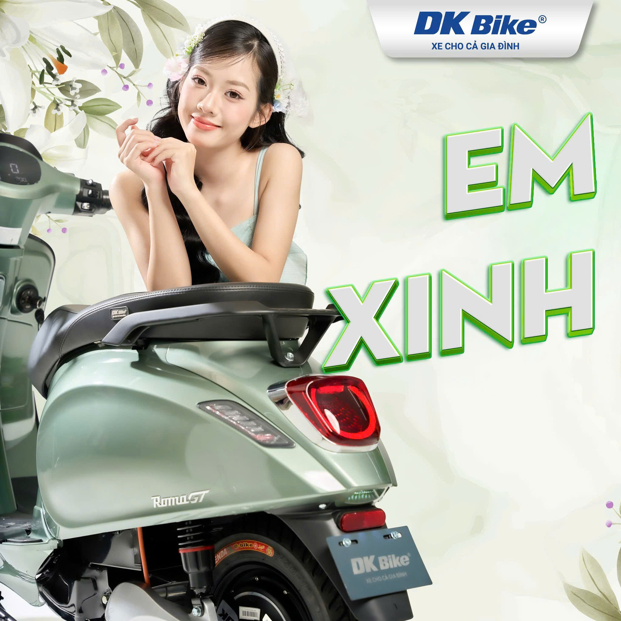 Sống chậm, đi chất với DK Bike Roma GT – Mẫu xe điện mang hơi thở châu Âu Sống chậm, đi chất với DK Bike Roma GT – Mẫu xe điện mang hơi thở châu Âu