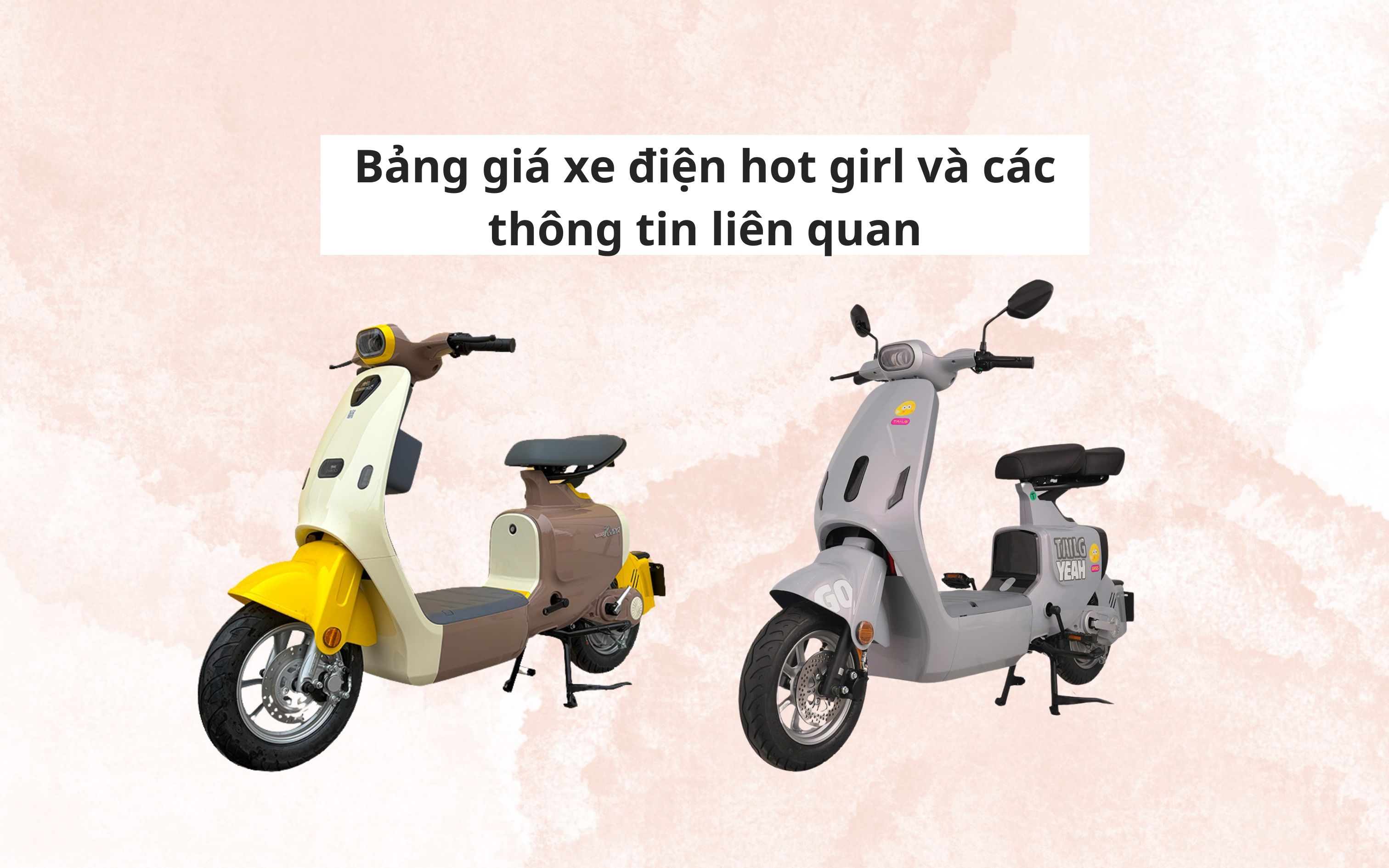 bảng giá xe điện hot girl