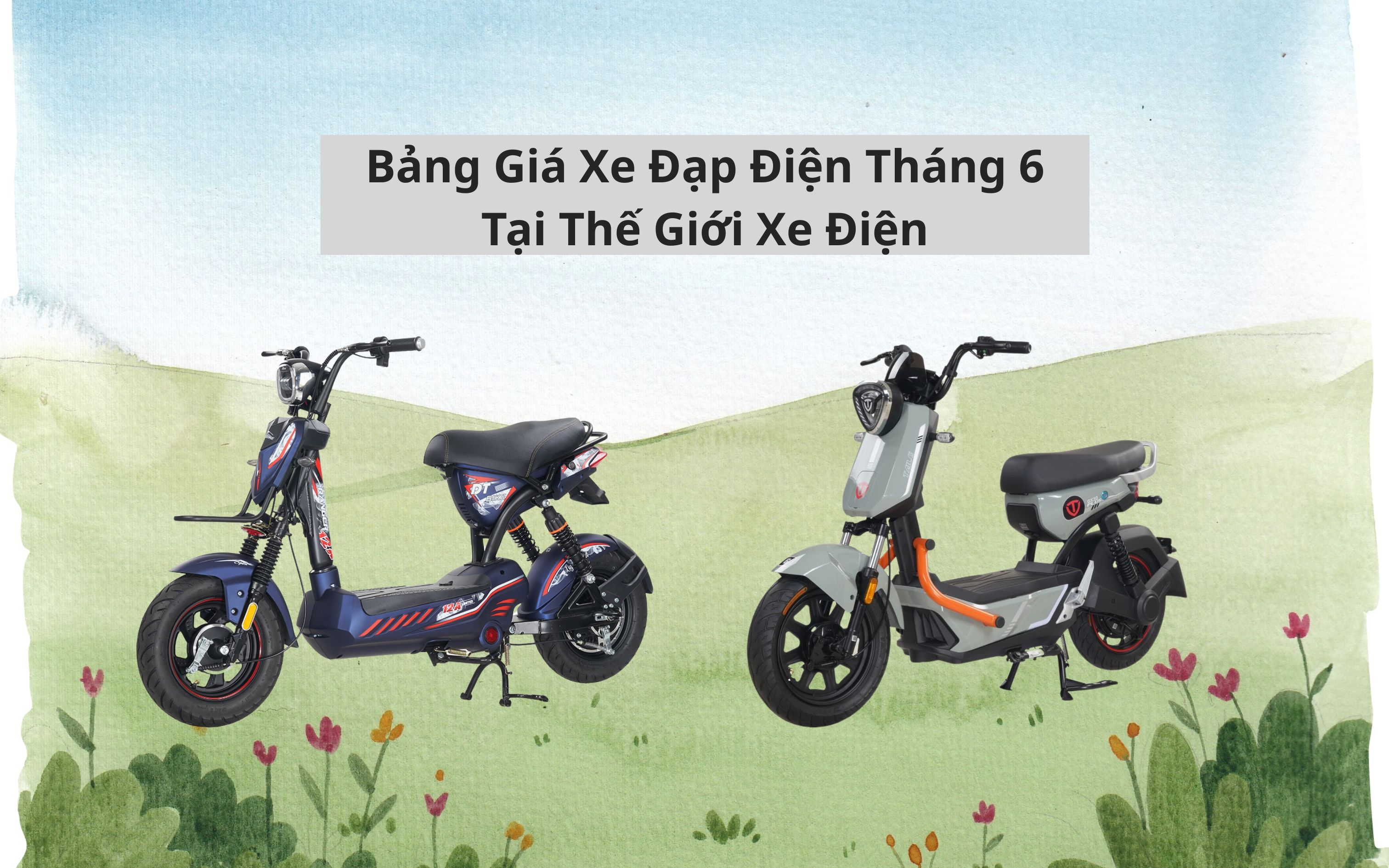 bảng giá xe đạp điện tháng 6
