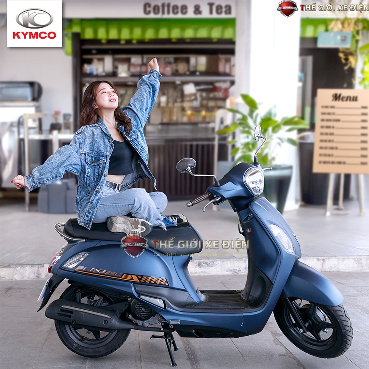 xe ga 50cc kymco like